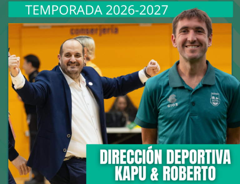 Kapu, nuevo entrenador del CD Xota con Roberto Martil en el cuerpo técnico