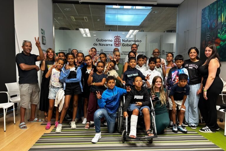 La Asociación Navarra de Amigos del Sáhara (ANAS), recibida en el Instituto Navarro de la Juventud