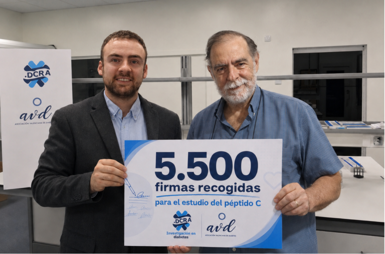 Una iniciativa navarra reúne 5.500 firmas para impulsar en Europa un ensayo sobre el péptido C