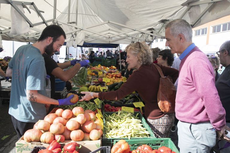 El mercadillo de Landaben vuelve este domingo tras el parón de verano
