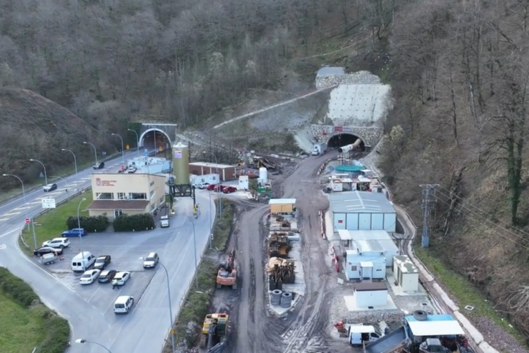 Navarra deja sin efecto el modificado de las obras del túnel de Belate