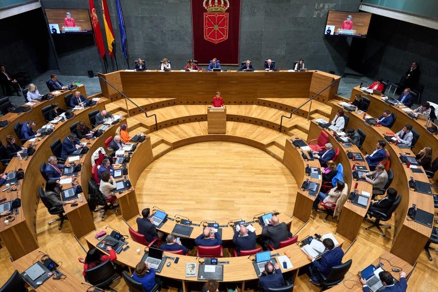 El último Debate sobre el Estado de Navarra pondrá a prueba la gestión de Chivite en el último año de legislatura