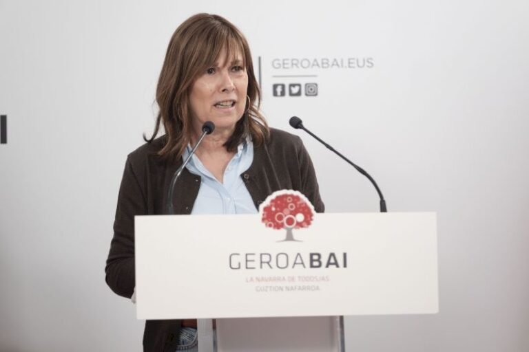 Uxue Barkos volverá a ser la candidata de Geroa Bai para presidir Navarra en 2027