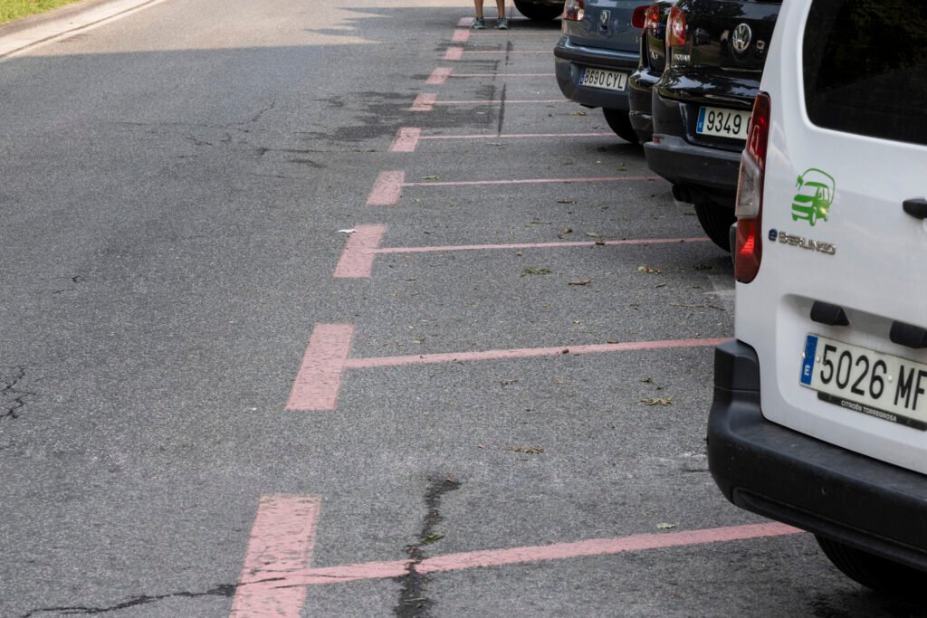 La regulación del aparcamiento 24 horas en Rochapea (Pamplona) reduce la ocupación al 84,5%