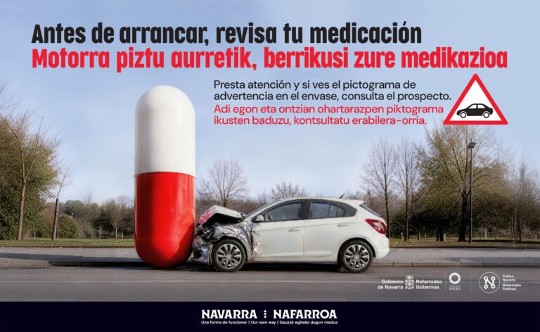 El Gobierno lanza una campaña para advertir de los riesgos de conducir bajo los efectos de medicamentos
