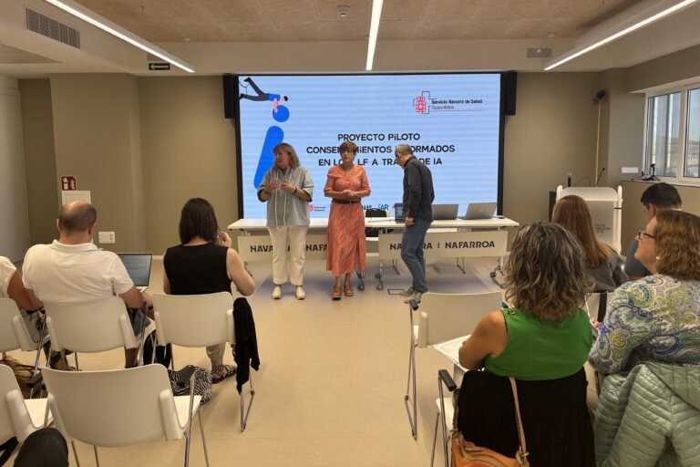 Navarra utilizará Inteligencia Artificial para hacer más accesibles los consentimientos médicos