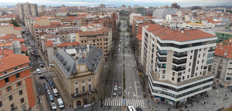 Pamplona prevé 581 nuevas viviendas en el II Ensanche y dos aparcamientos con 2.500 plazas