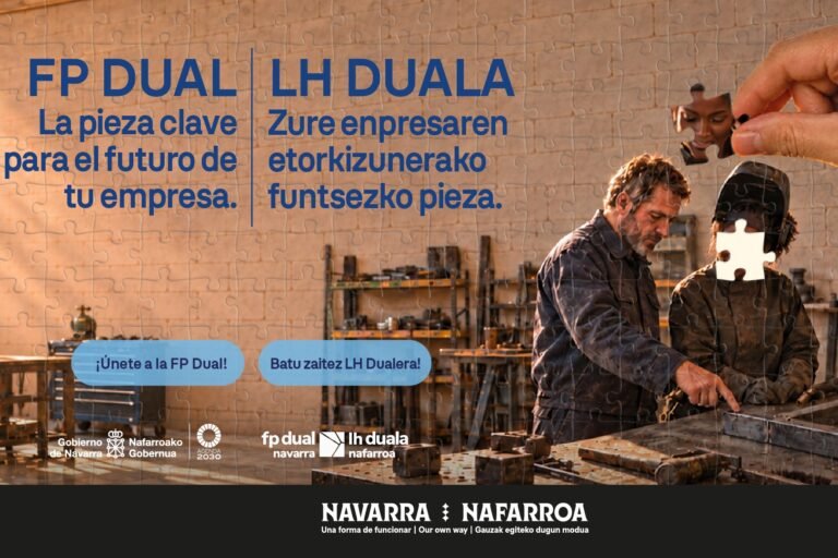Navarra lanza una campaña para impulsar la FP Dual entre las pequeñas y medianas empresas