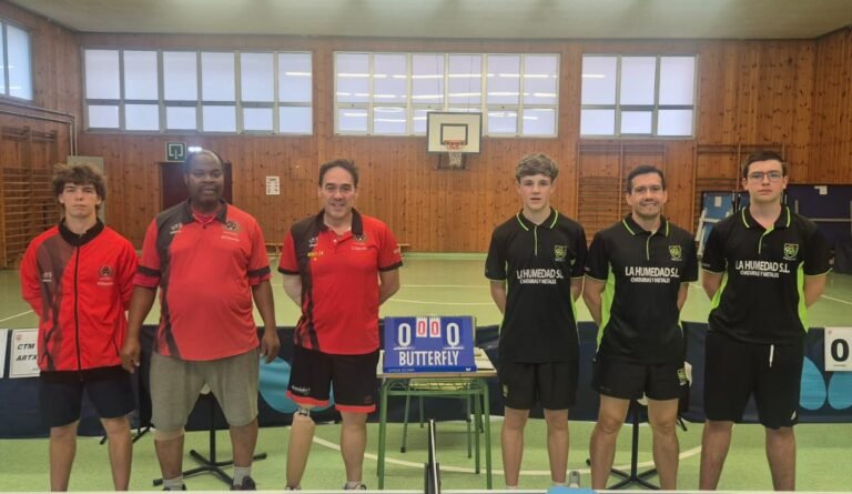 Oberena y Anaitasuna suman victorias en las Ligas Nacionales de tenis de mesa