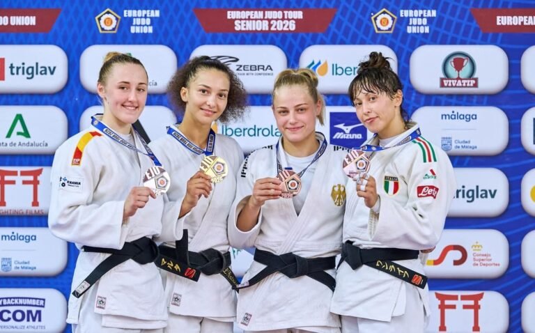 Los navarros Asier Murillo y Marta Beorlegui brillan en la European Cup de judo de Málaga