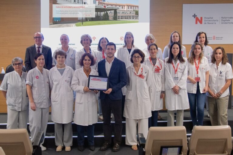 El Hospital Universitario de Navarra logra una certificación nacional por humanizar la atención a personas con obesidad