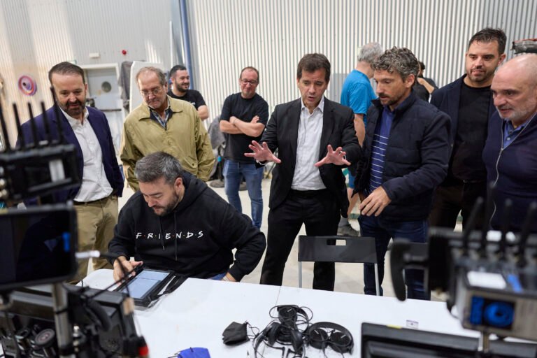 Los estudios de Lekaroz consolidan su actividad audiovisual con el rodaje de ‘HACHA’