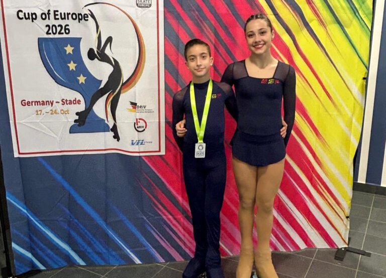 Jacob Correa, subcampeón de la Copa de Europa de Patinaje Artístico en Alemania